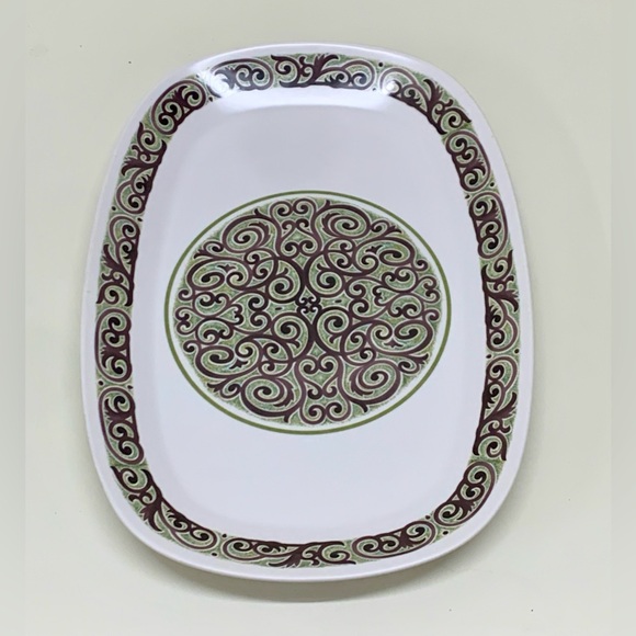 1970s Vtg Discontinued NORITAKE Japan Progression Ole Serving Plate 9043 - Picture 13 of 13